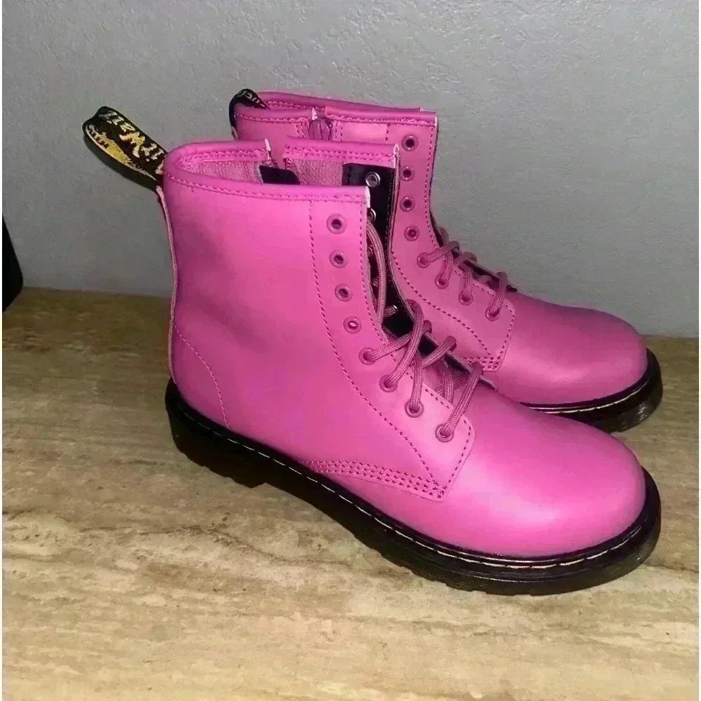 Dr. Martens 1460 Boots Thrift Pink Big Kids Size 5